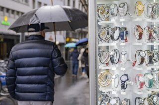 L'horlogerie risque de souffrir des conséquences des nouveaux droits de douane imposés à la Suisse (archives). KEYSTONE/URS FLUEELER